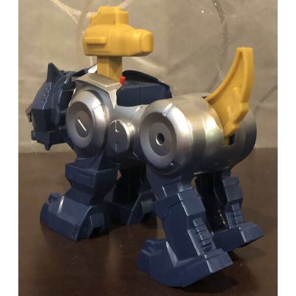 Hasbro Power Rangers Silver Wolf Zord Action Figure Wild Force Playskool Toy - Picture 5 of 11